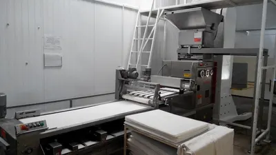 Konig, Canol Doughnut Production Line, 2009, 2400 Pcs/Hr, 6 Rows, Siemens PLC