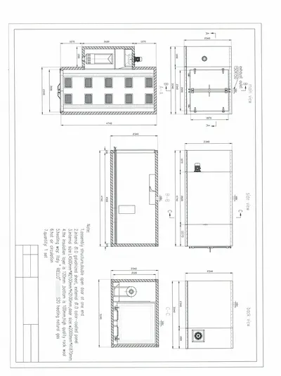 NovaStar, Sterilizing Oven for Mattresses, New, 4500x2100x2100mm, Gas Heated