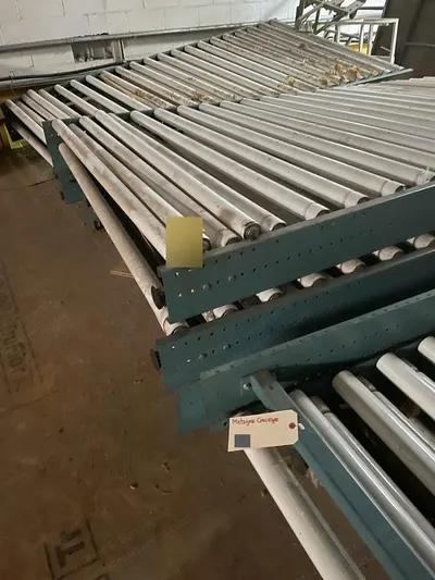 Metzgar Conveyors, 71.5 Inch Roller Width, 100 Feet Total Length, 10 Feet Sections