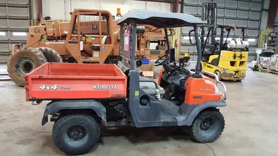 Kubota, RTV900W, 2008, Diesel, Hydraulic Tilt Bed, 1400 Hours