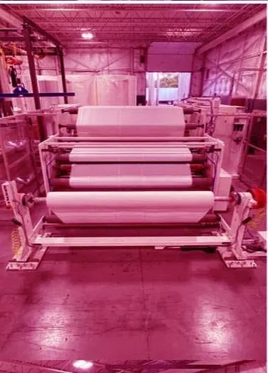 Catbridge, Model 324, 2017, 110" Width, Turret W 600 Series Unwind, 1000 FPM, Razor and Score Slitting
