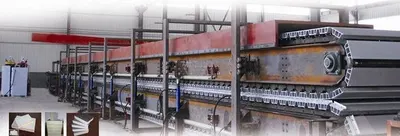 NovaStar, PN110, Polyurethane Sandwich Panel Continuous Production Line, Double Caterpillar Laminated Conveyer, Automatic Cutter