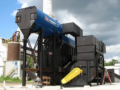 Hurst, Dual 600 HP, 2005, 20700 lbs/hr, 150 PSIG, Wood Fired Boiler System