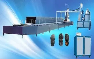 NovaStar, SN103, Polyurethane Shoe Sole Production Line, 120L Tanks, 13-18 kW