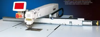 NovaStar, BW156, Computer-Controlled Pattern Template Sewing Machine, 1200x800mm Sewing Area, 3000 spm
