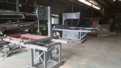 NovaStar, FN215, Edge Saw Minitable, Fully Rebuilt, 15" Inside Table, 30" Outside Table, 48" Table Width, 1 HP