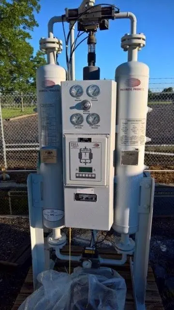 Hankison, 150DHASP, Dual Tower Heatless Regenerative Compressed Air Dryer, 150 CFM, 125 PSI