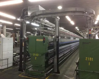 Cognetex, Ring Spinning Machines, 1973 to 1993, Lycra System, 448 to 640 Spindles