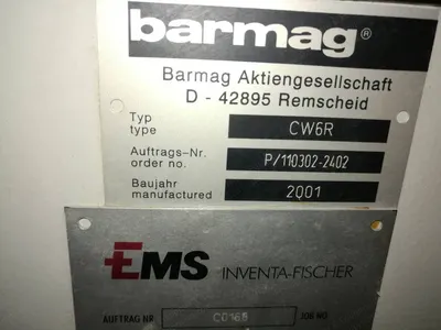 Barmag, POY Yarn Production Line, 2001 to 2008, 130 Tons Per Day