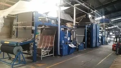 Cibitex, Sanforizing Range, 1995, 1900mm Fabric Width, for Denim, with Singeing Machine
