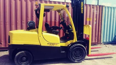 Hyster, H110FT, 2007, 11000 lbs Capacity, 2-Stage Mast, LP Gas