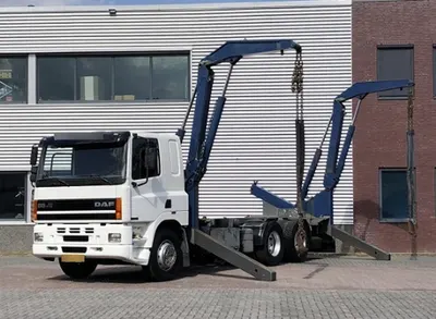 DAF, Euro 2, 10 Wheels, Side Loader, Manual Transmission