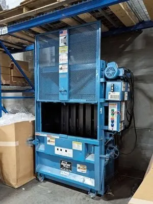 Marathon, Model 4224, Hydraulic Cardboard or Fabric Baler, 24x42 inch