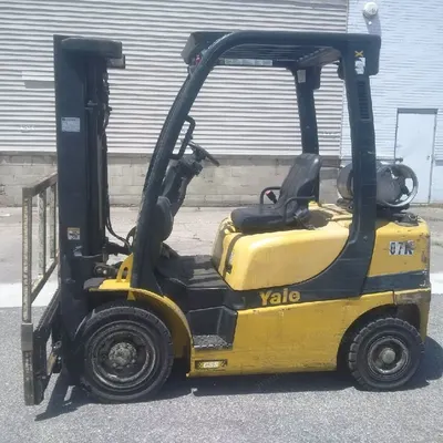 Yale, GLP050VX, 2011, 5000 lbs Capacity, Triple Mast, Sideshifter, LP Gas