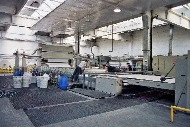 Reggiani, Unica 240/23-320/15/12, 2001, 3200mm Working Width, 12 Colors, Oil Heated Dryer