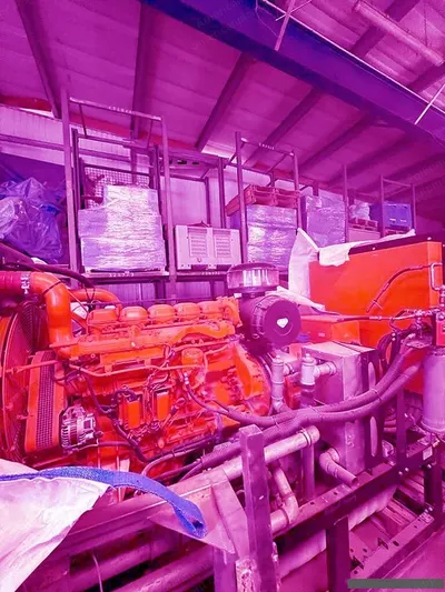 Aggretech, S250P, 2006, Combined Heat and Power Plant, 225kW, 1500 RPM, Diesel/Fuel Oil