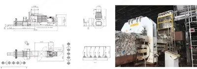 Presona, LP80 VH2, Bale Press, 78 TM Press Power, 750x1100mm Bale Dimension, 13 to 30 TM Capacity