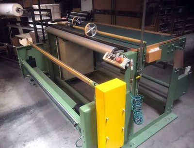 Menzel, De- and Up-Winder (Re-Reeler), 2003, 1400mm Paper Width, 1600mm Reel Width, 30 m/min