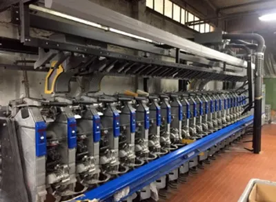 Savio, Orion RL, 24 Heads, Cone to Cone Winding Machine, Uster Quantum 2 Clearers