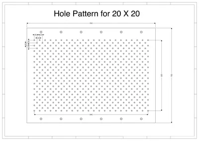 NovaStar, Pillow Punching Press, Cutting Area 800x500x150mm, 6mm Hole Diameter, 20mm Spacing