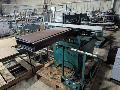 Spuhl Anderson, CF1S, Cushion Stuffing Machine, 38" Length, 16" to 47" Width
