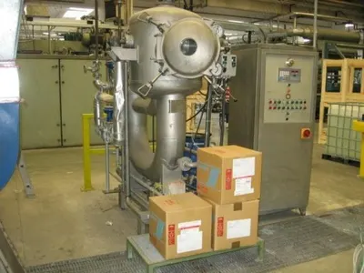 Brazzoli, 1988, 420 Liter, 50kg Capacity, 138°C, Sampling Overflow Machine