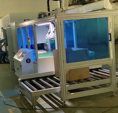 NovaStar, PQ117, Automatic Pillow Pressing Machine, 8 to 10 Pillows per Minute, 350 to 650mm Pillow Width