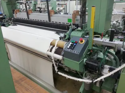 Complete Weaving Department, Dornier, 2100mm, 10 Air Jet Looms, 2 Autoconers, 2 Warpers
