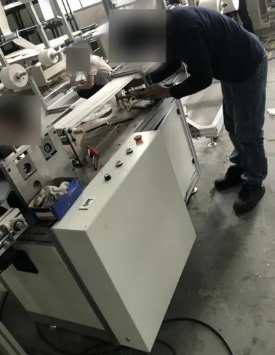 NovaStar, FM189, Semi-Automatic Face Mask Machine, 50 Masks per Minute, 4 kW