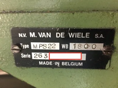 Van De Wiele, MPSS22, 1983, Plain Weaver