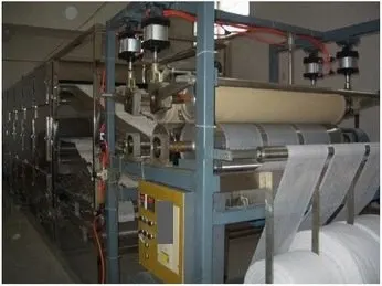 NovaStar, GB114, Production Line for 100% Cotton Crepe Bandages, 3 Channels, 78 m/min Speed