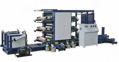 NovaStar, FR104, Flexographic Continuous Printer, 4 Colors, 800mm Max Feeding Width, 680mm Max Printing Width