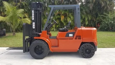 Nissan, F04D40HV, 2005, 9000 lbs Capacity, Triple Stage Mast, Diesel