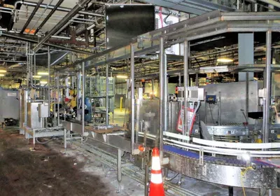 Cube Filling Line, 50 lbs Capacity, Stainless Steel, 2-Spout, Mettler Toledo Load Cells