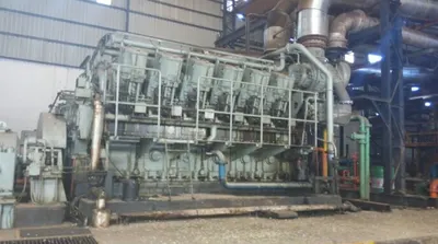 Fuji, 12VH32, 6.4 MW, 50Hz, 600 RPM Diesel Generating Set