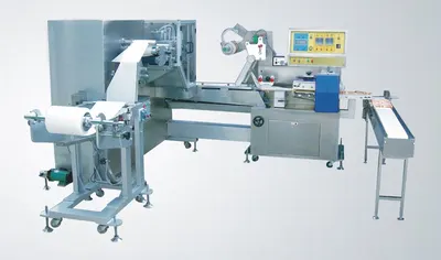 NovaStar, WP143, Roll Type Wet Wipes Machine, 200 bags/min, 600L Agitate Tank, AC 380V