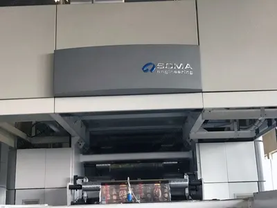 Somaflex, Midi II - 1050 - 8EG, 2010, 8 Colors, 1050mm Printing Width, Gearless