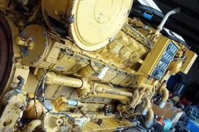 Caterpillar, 3516DI, 1989, 1410 HP, 1200 RPM, Marine Generator Set