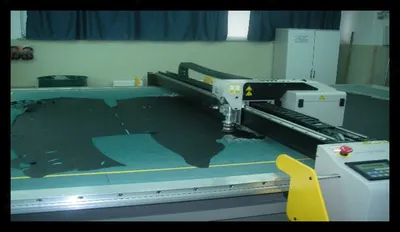 Gerber, Technology Taurus, 2007, Automated Leather Cutting Machine, 3200x2740mm Cutting Area