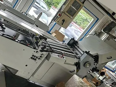 Heidelberg Stahl, TI 52 6/4, 2004, 6 Buckle Plates, 4 Buckle Plates, Round Pile Feeder