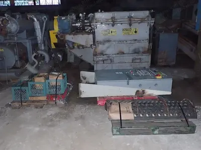 Holzmag, 00-1238-31, Single Shaft Shredder, 100 HP, 50" Rotor Width, 12" Rotor Diameter