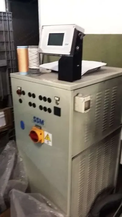 SSM, DP1-W, 2001, Precision Winding Machine, 20 Positions, Cylinder Prefeeders, Positive Waxing Device