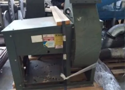 Trabo, Fiber Conveyor Fans, 2005, 18.5 kW, 15 kW Motor, 1755 RPM