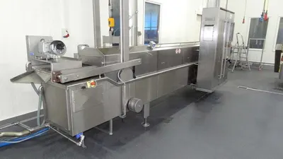 CFS, Easyfry BR4000/400-1624, 2005, 400mm Belt Width, 4000mm Frying Length, 162 kW Electric Heating