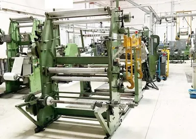 Windmoller + Holscher, Triumph 3A, 1965, SOS Block Bottom Bag Machine, 3-Ply, 55 bags/min, Bag Width 140-320mm