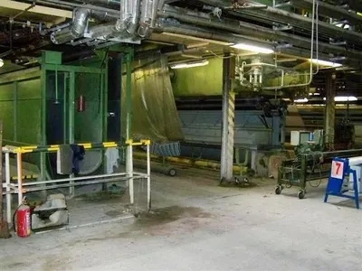 Bruckner, Back Coating Line, 1989, 4000mm Working Width, Campen Mixer, Embossing Roll