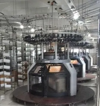 Mayer & Cie, MPU 1.6, 2003, 30" Diameter, 18/20 Gauge, Platted Terry Knitting Machine