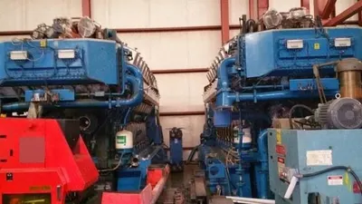 Wartsila, 18V34SG, 2001, 6 MW, 60 Hz, 13.8 kV, with CHP