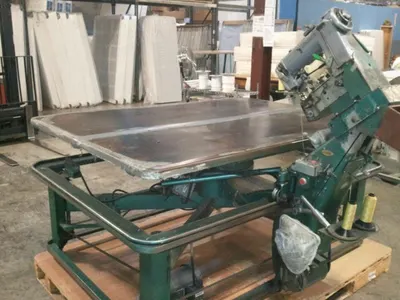 James Cash, Tape Edge Machine, Full Size, 14" Mattress Capacity, Singer Sewing Head