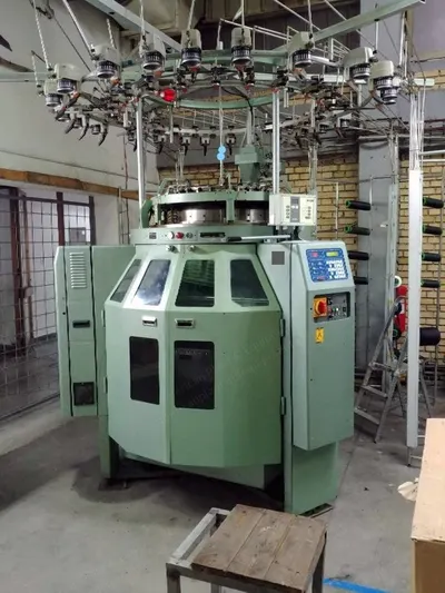 Monarch & Mayer & Cie., V-Sec / MLPX, 1997-2003, Circular Knitting Machines, 26" Cylinder, 18 Gauge